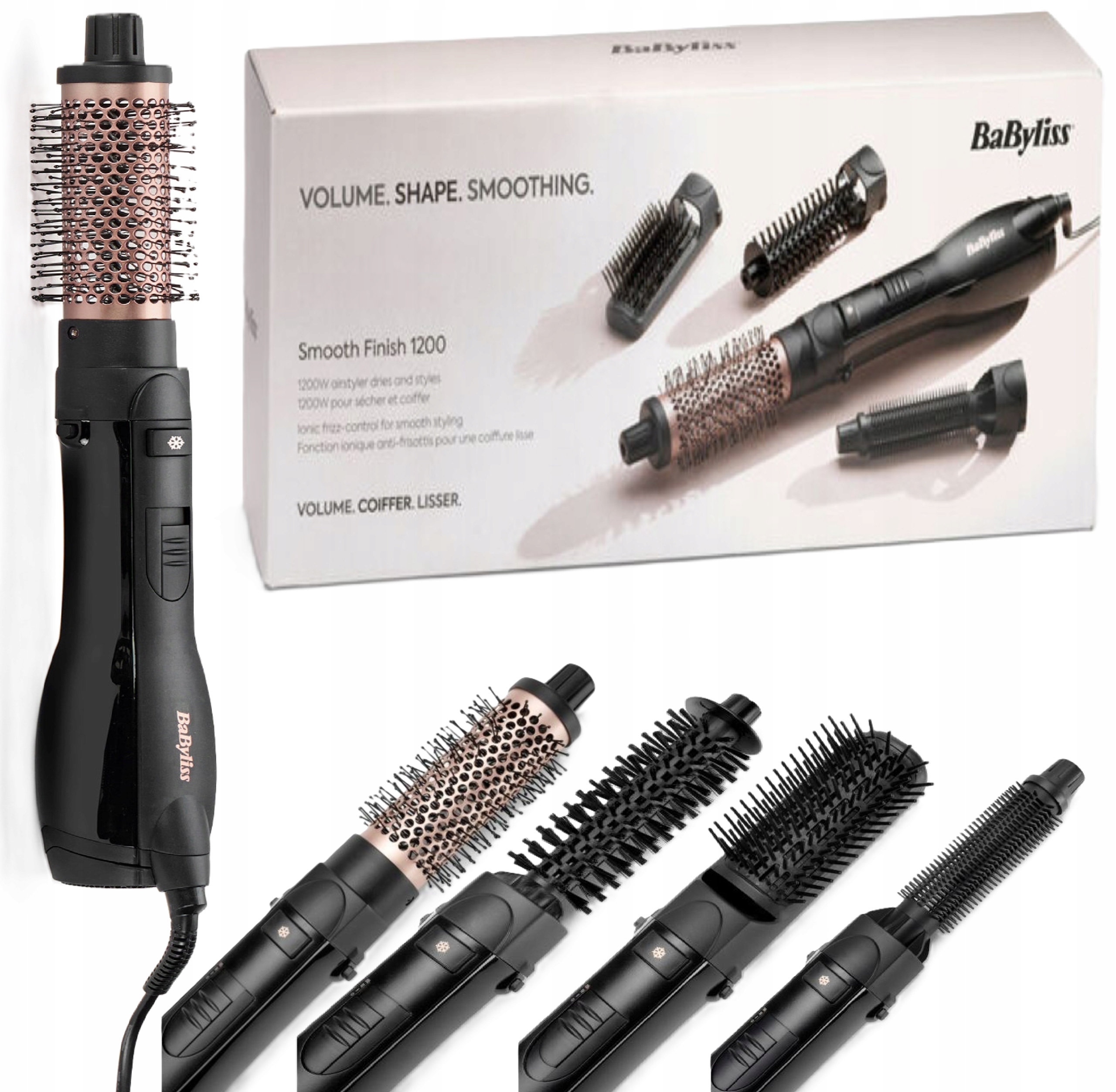 Lokówko-suszarka BaByliss Suszarko-lokówka Jonizacja Zimny Nadmuch