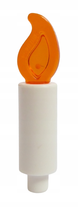 

Lego Biała Świeca+Płomień (37762/6234807/37775)