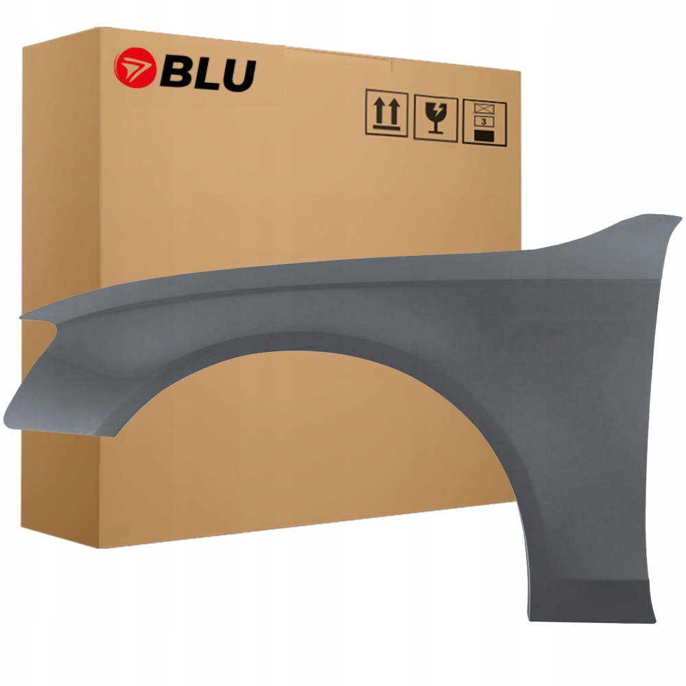 Blu Blatník Audi A4 B8 S4 LZ7S levý stříbrný 11-15 přední výtah