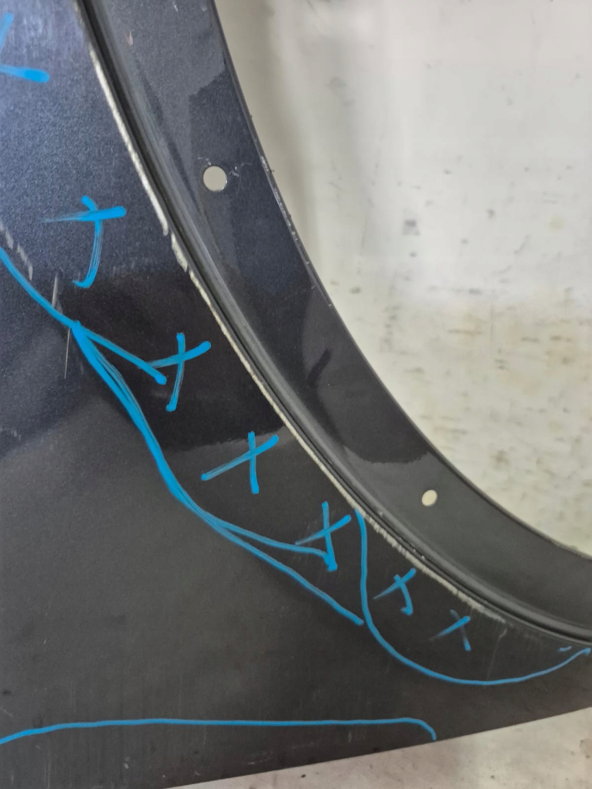 TESLA MODEL X 15-26 fender front front right
