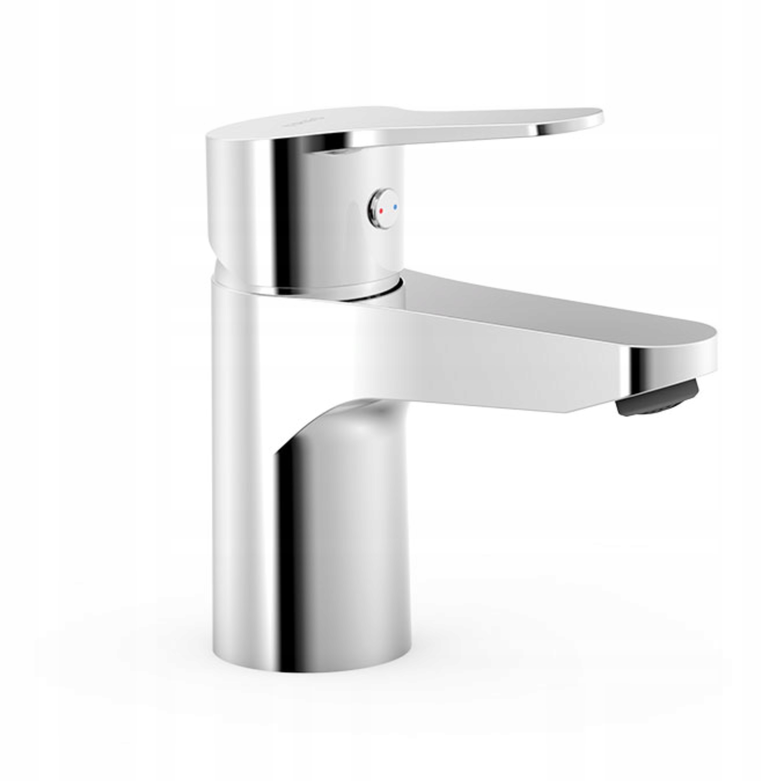 Bateria Umywalkowa Kran Stojąca Chrom Tres Base