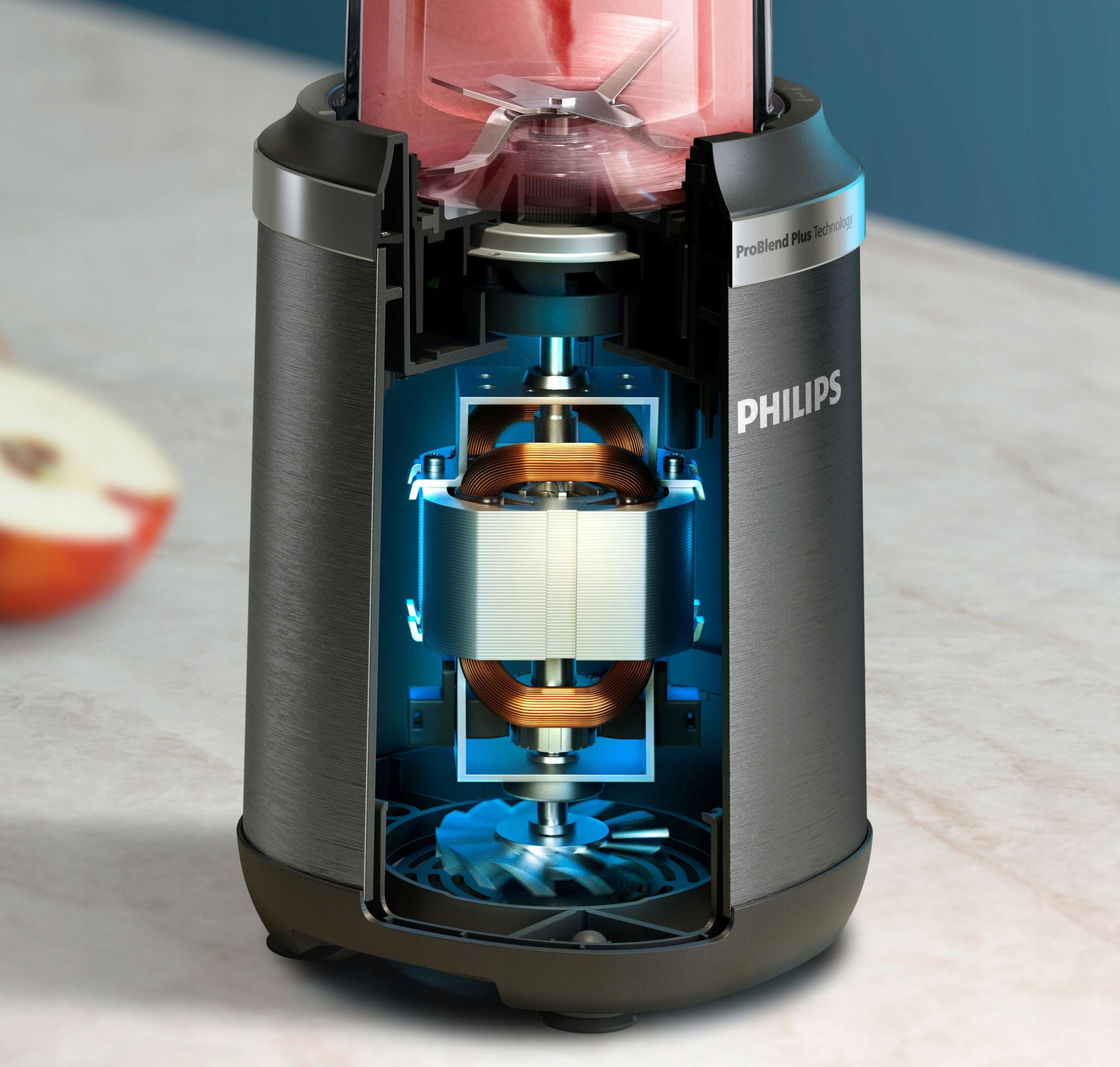 Blender kielichowy Philips seria 5000 ProBlend Plus 1000W HR2767/00 Marka Philips
