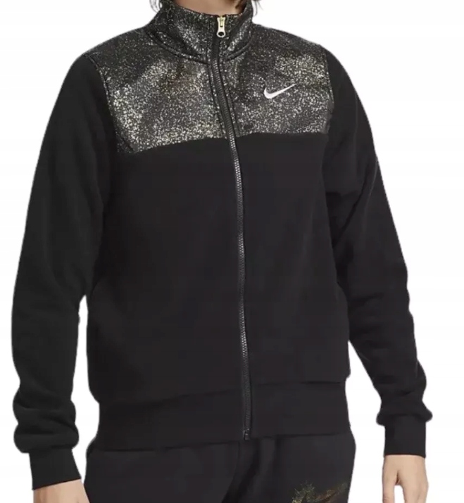 Dámská Mikina Nike Swoosh se zapínáním na zip, teplá, DQ6778-010 S