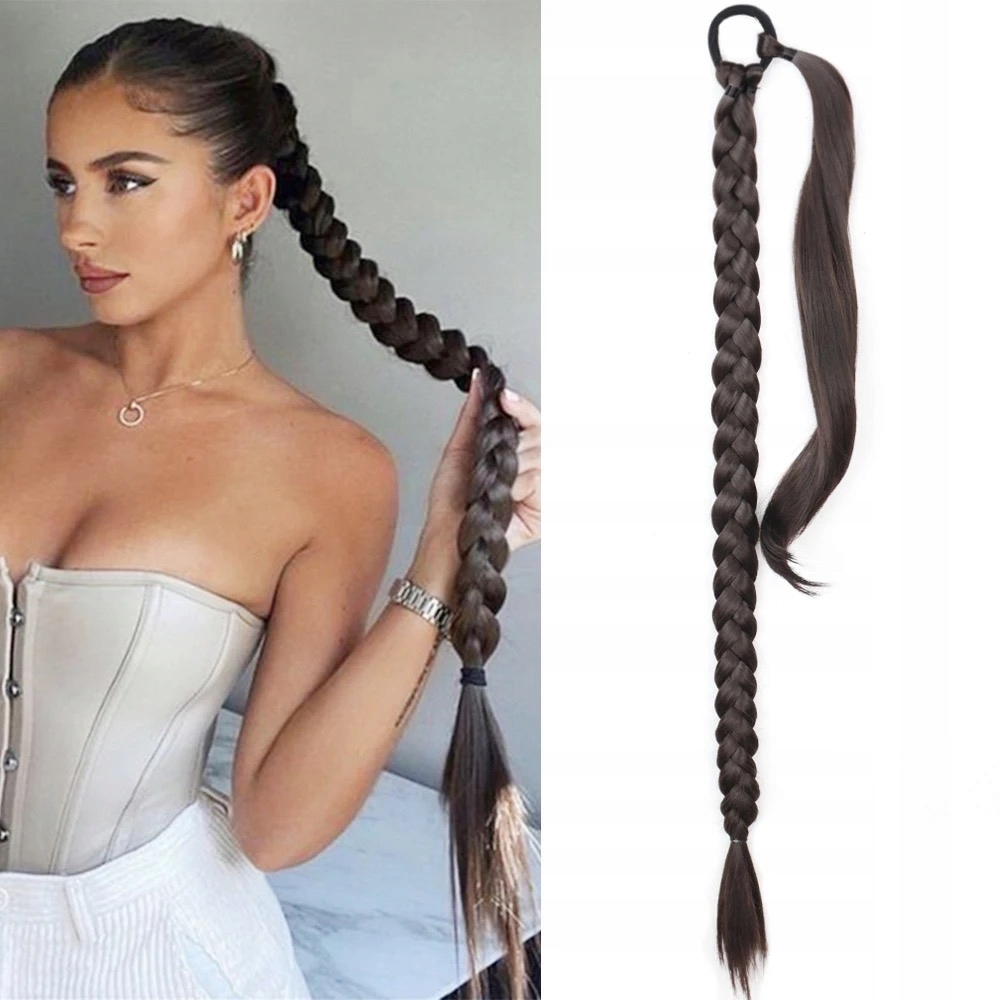 Doczepiany Kucyk Kuc AFROGUMKA warkoczyk ponytail Kolor włosów inny
