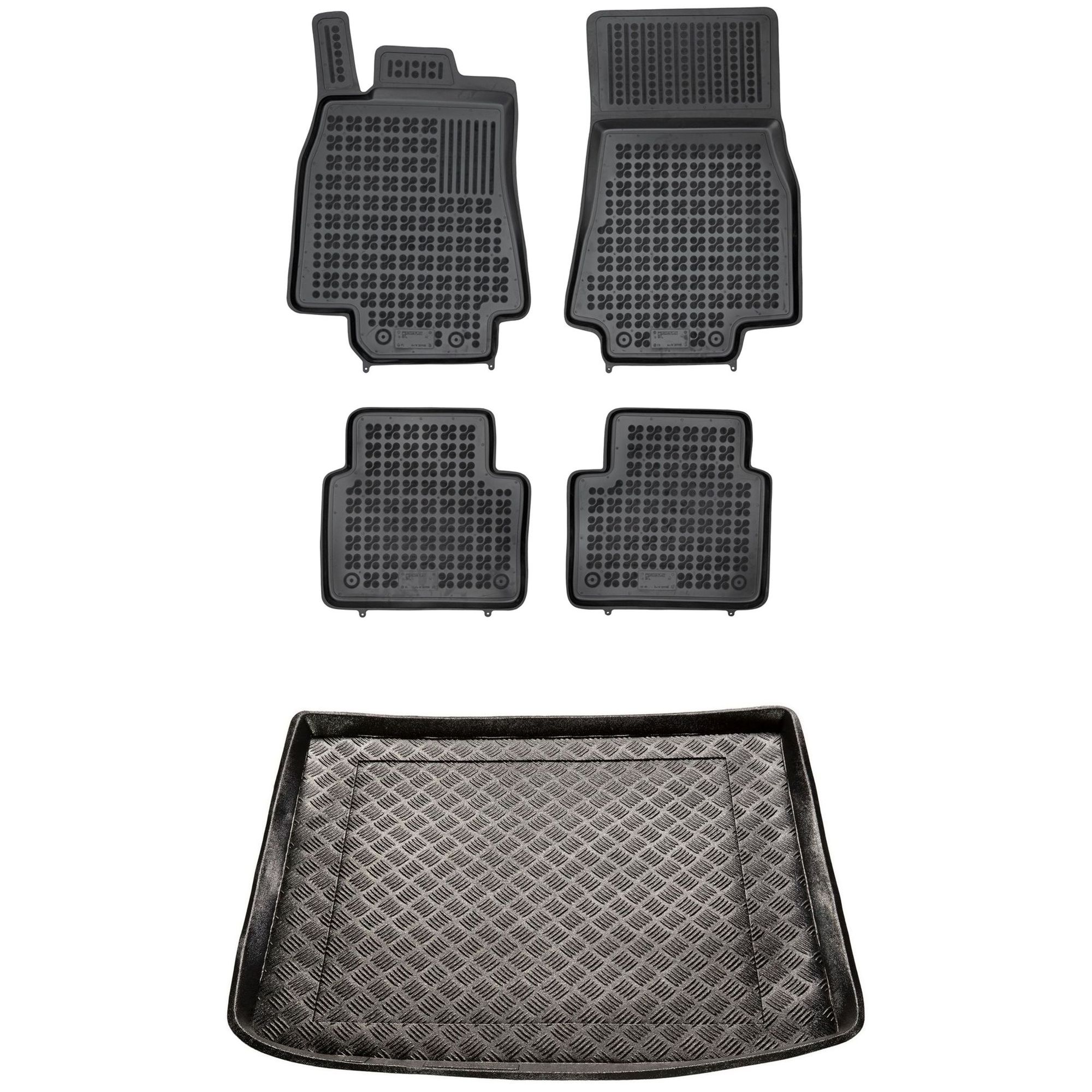 Sada koberčekov a protišmykovej rohože Mercedes-Benz trieda B W245 2005-2011