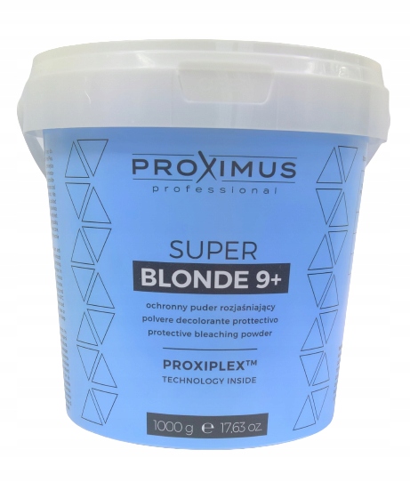 Proximus Blonde 9+ Plex 1kg rozjaśniacz Niebieski Fioletowy