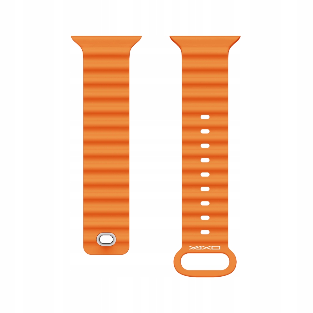 Smartwatch Zegarek Metal AMOLED menu PL Rozmowy EKG Android iOS + 2 paski Kolor srebrny