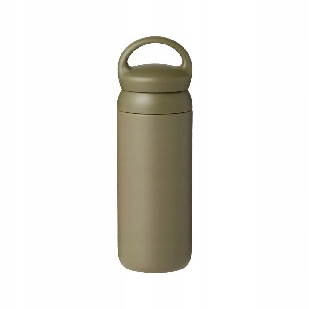 Butelka termiczna Day off tumbler 500ml khaki Zielony One size Kinto
