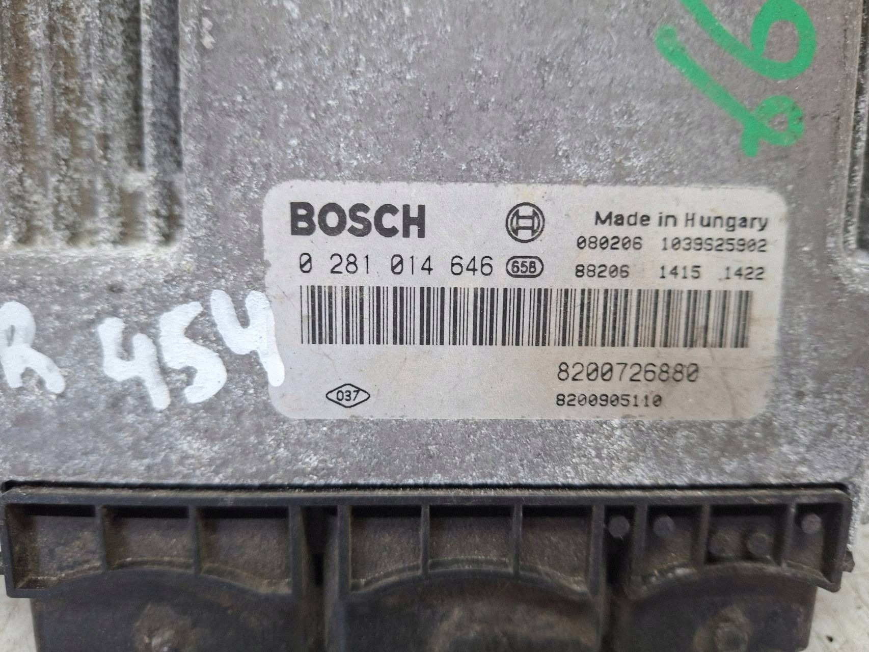 Computer 0281014646 8200905110 8200726880 Renault Laguna III 2.0 DCI