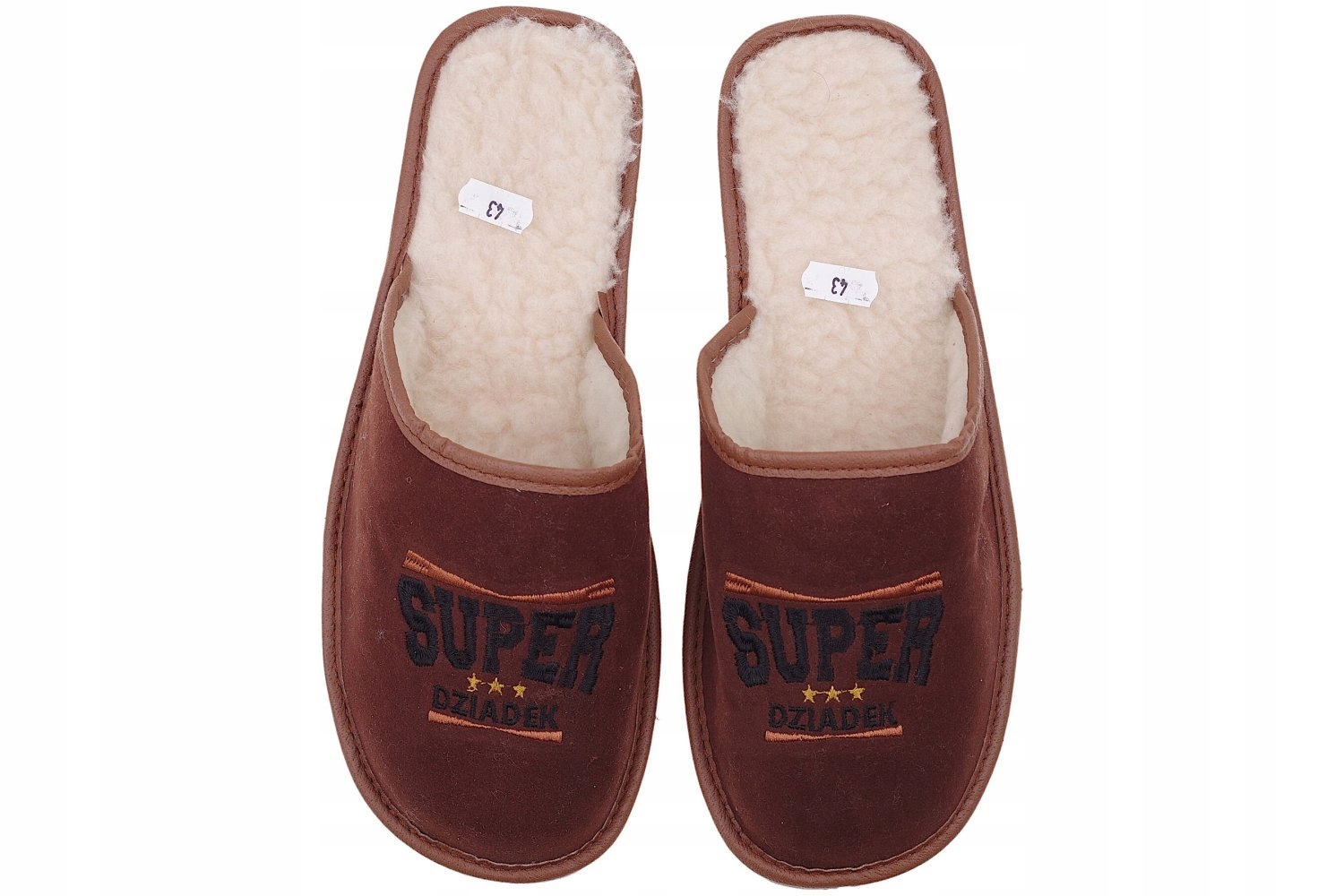 

Dziadek Kapcie ocieplane dla dziadka 44