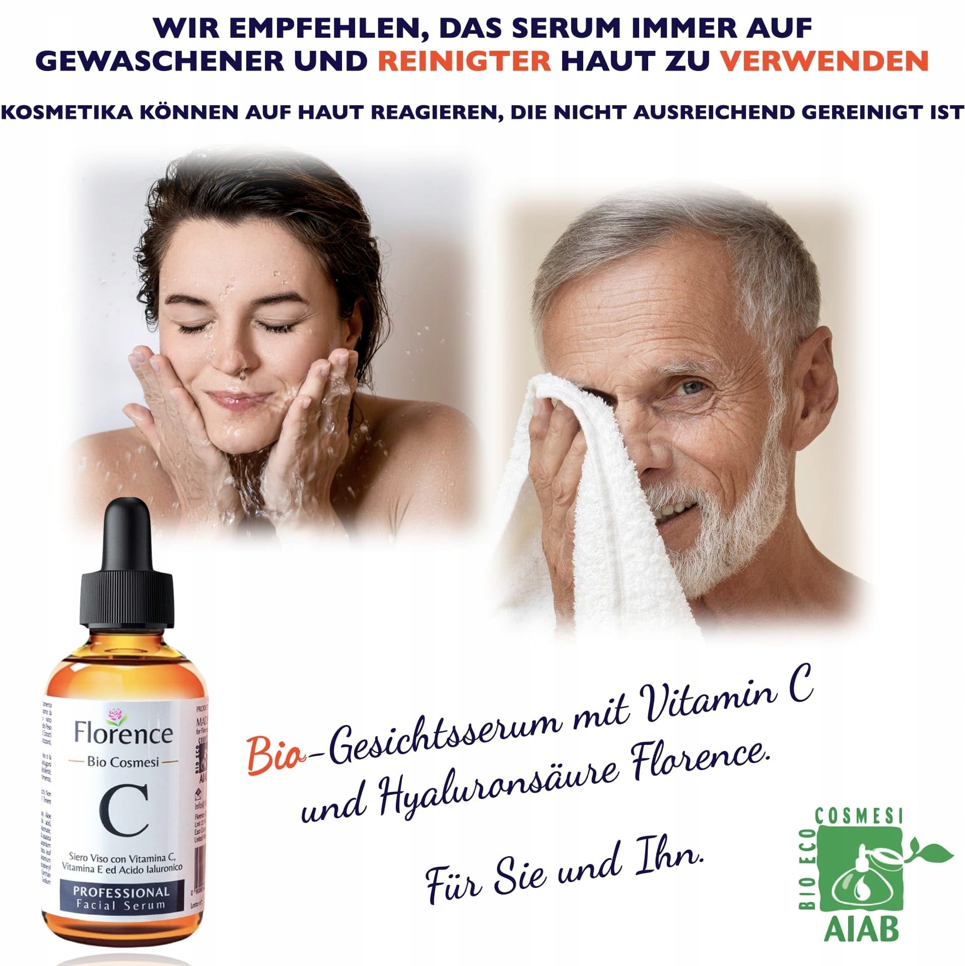Organiczny certyfikowany kwas hialuronowy, serum, wegańskie wit C wit E — miniatura 5
