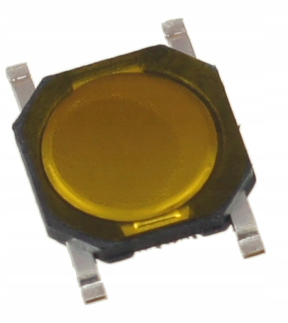Mikroprzycisk P029 4x4x0.8 złoty