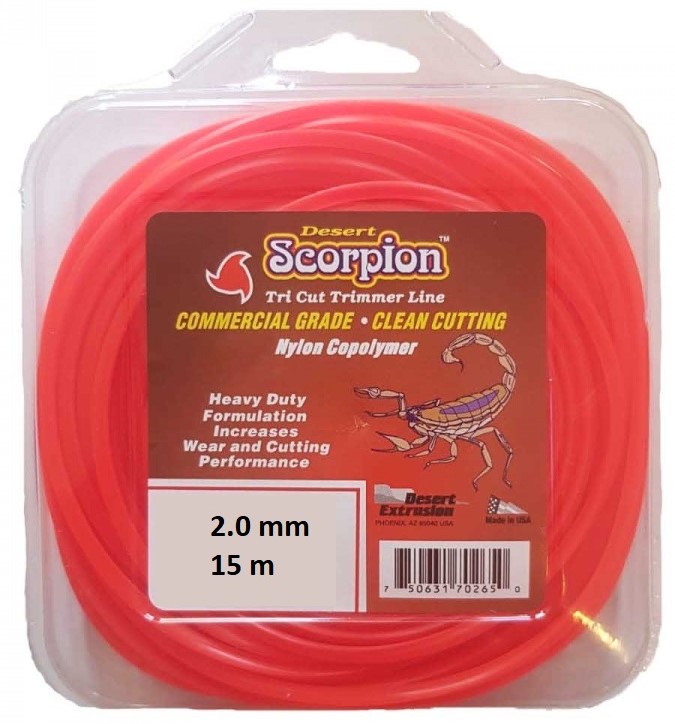 

Żyłka tnąca kosy Scorpion 2.0 trókąt