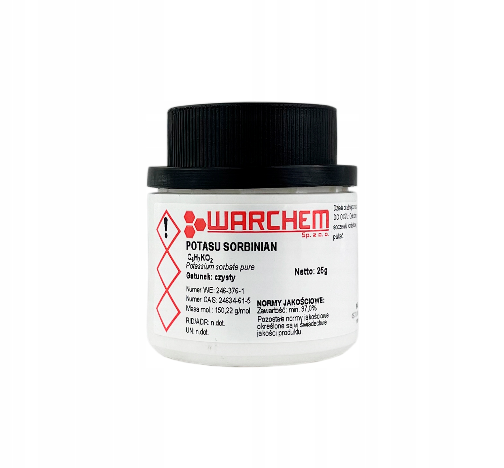 

Sorbinian Potasu czysty 25g
