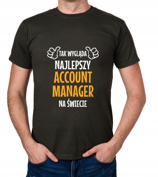 

koszulka Najlepszy Account Manager prezent