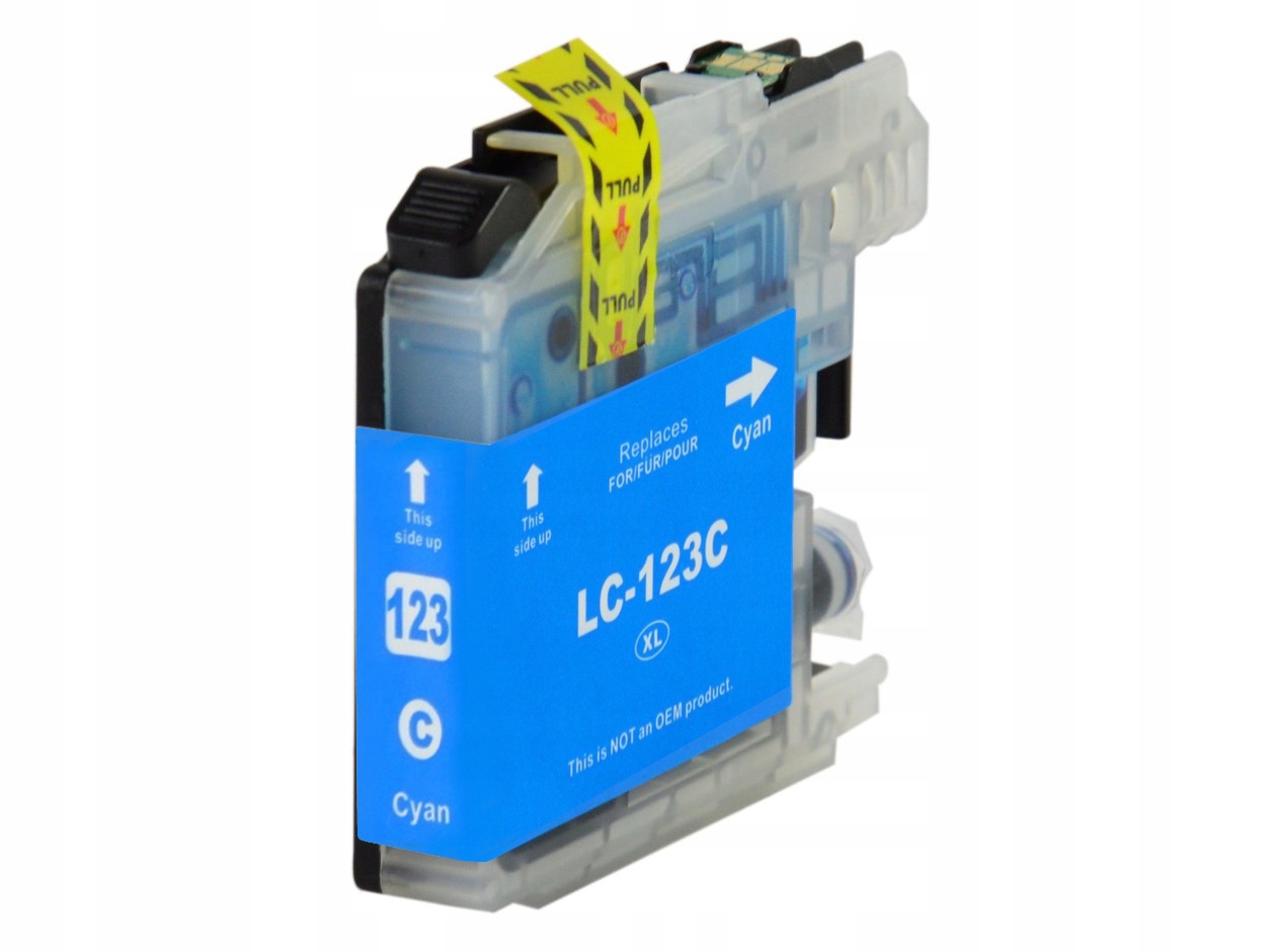 

Tusz Do Brother LC123 DCP-J132W J152W j552W Cyan