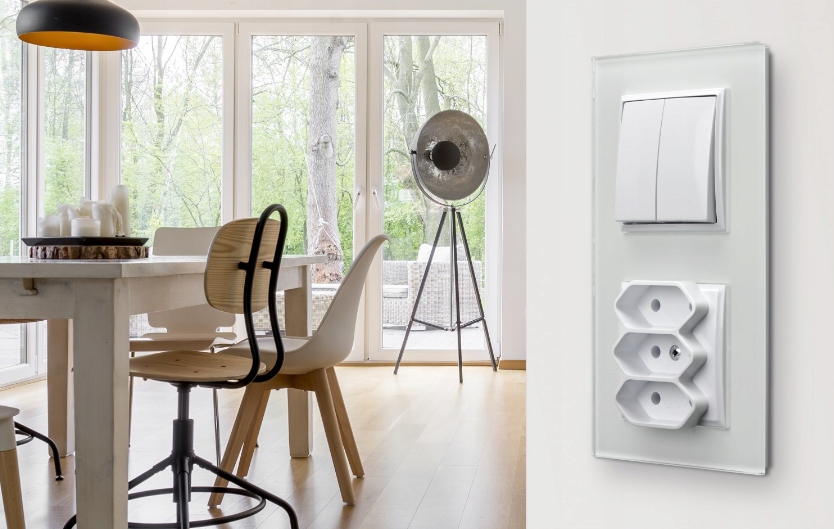 OSPEL ARIA ŁĄCZNIK SCHODOWY BEZ RAMKI LP-3U/m/00 Typ Klasyczny