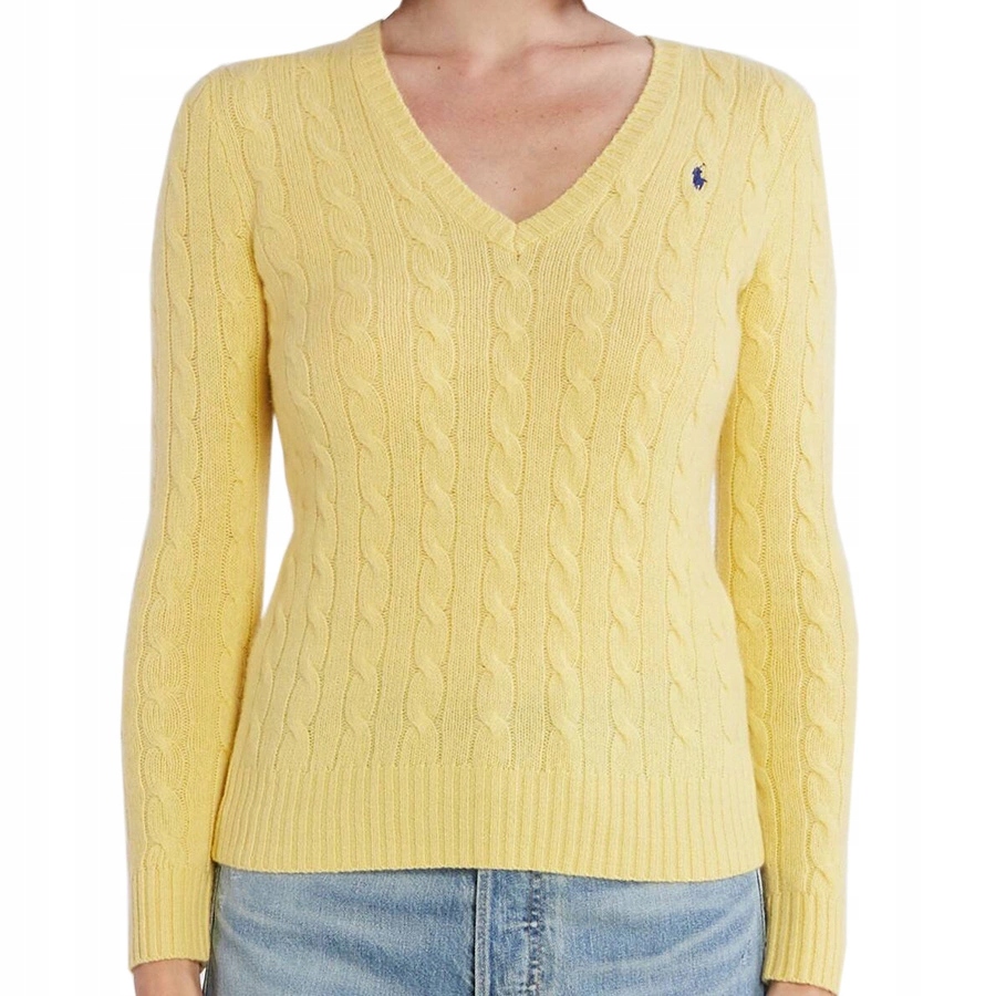 Dámský svetr Polo Ralph Lauren 211910422 Žlutý