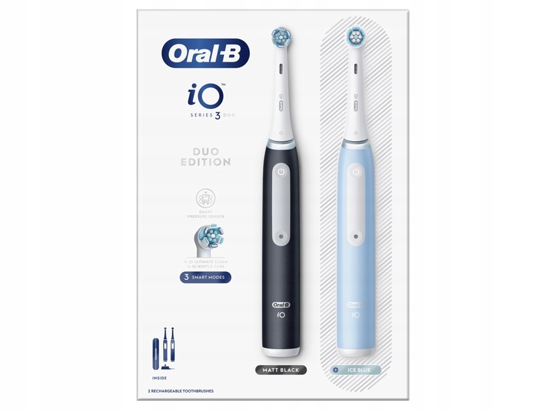 Zestaw szczoteczek magnetycznych Oral-b iO 3 (2 sztuki)