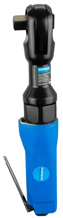 Grzechotka 1/2" pneumatyczna Klucz kątowy Kupczyk 68Nm Zasilanie pneumatyczne