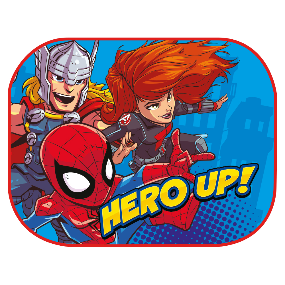 ZASŁONKI BOCZNE DO AUTA OSŁONY 2 SZT MARVEL HERO Producent Seven