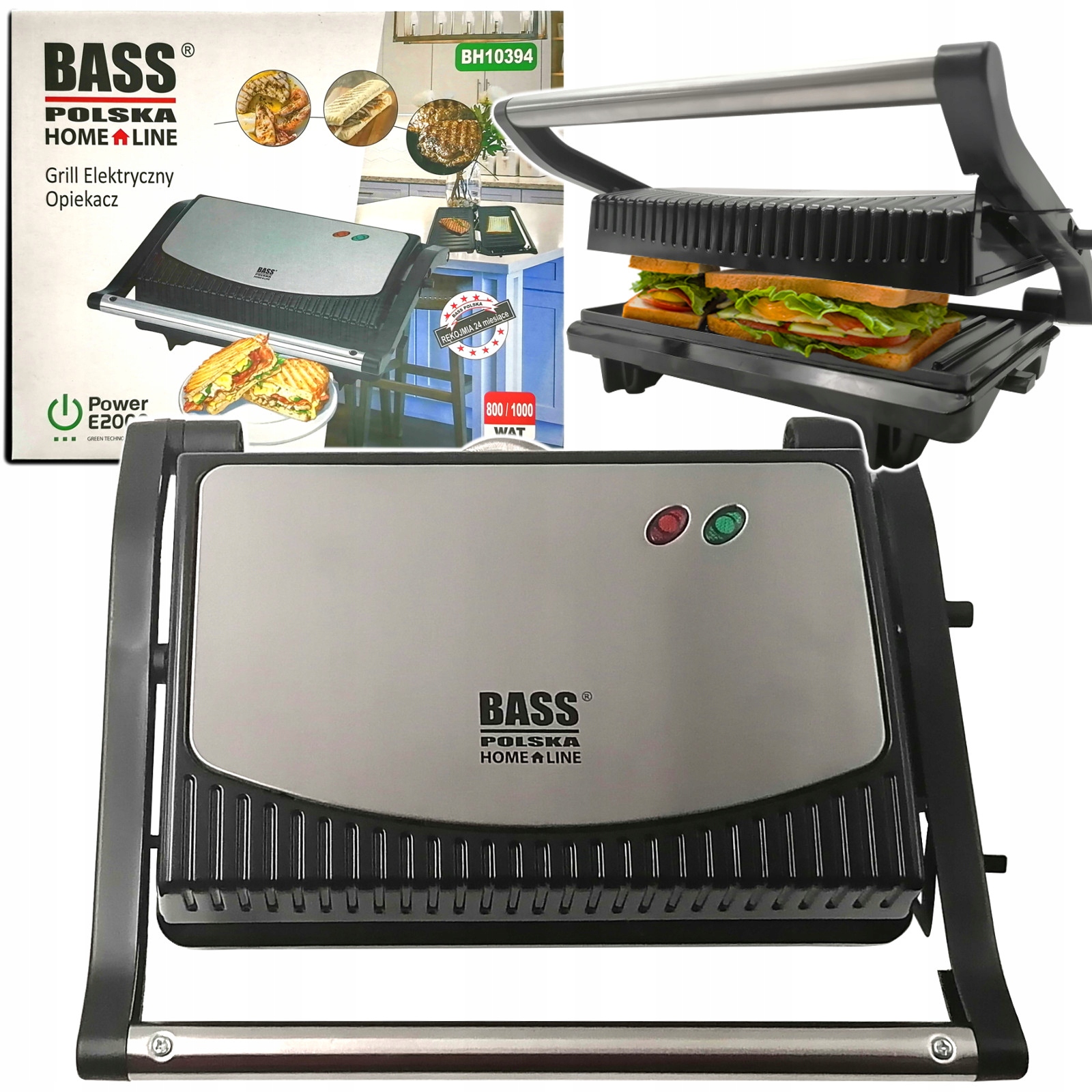 

Opiekacz Toster Kanapek Panini Grill Elektryczny