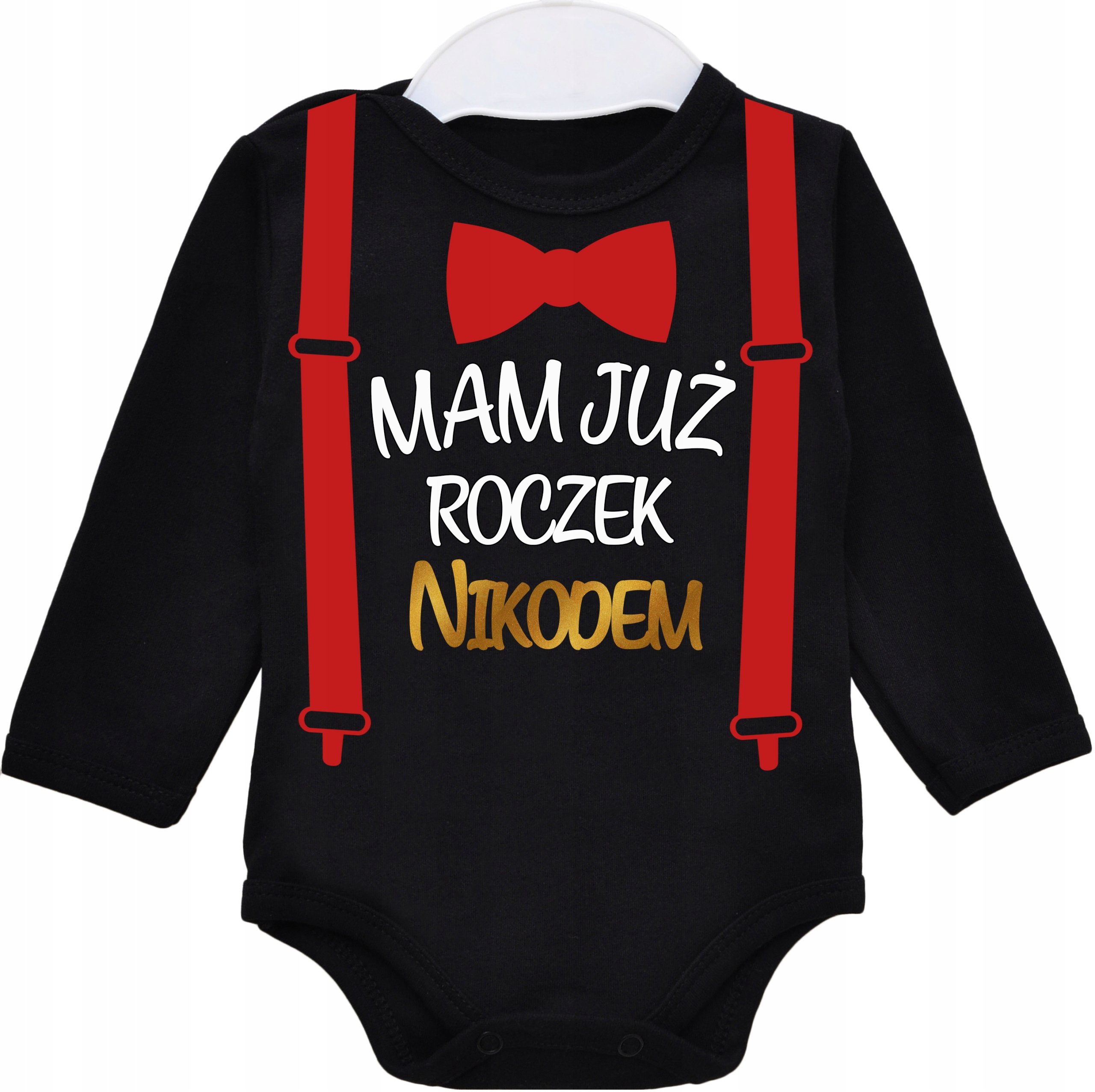 

Body dł rękaw Urodziny Mam już roczek Imię r. 98