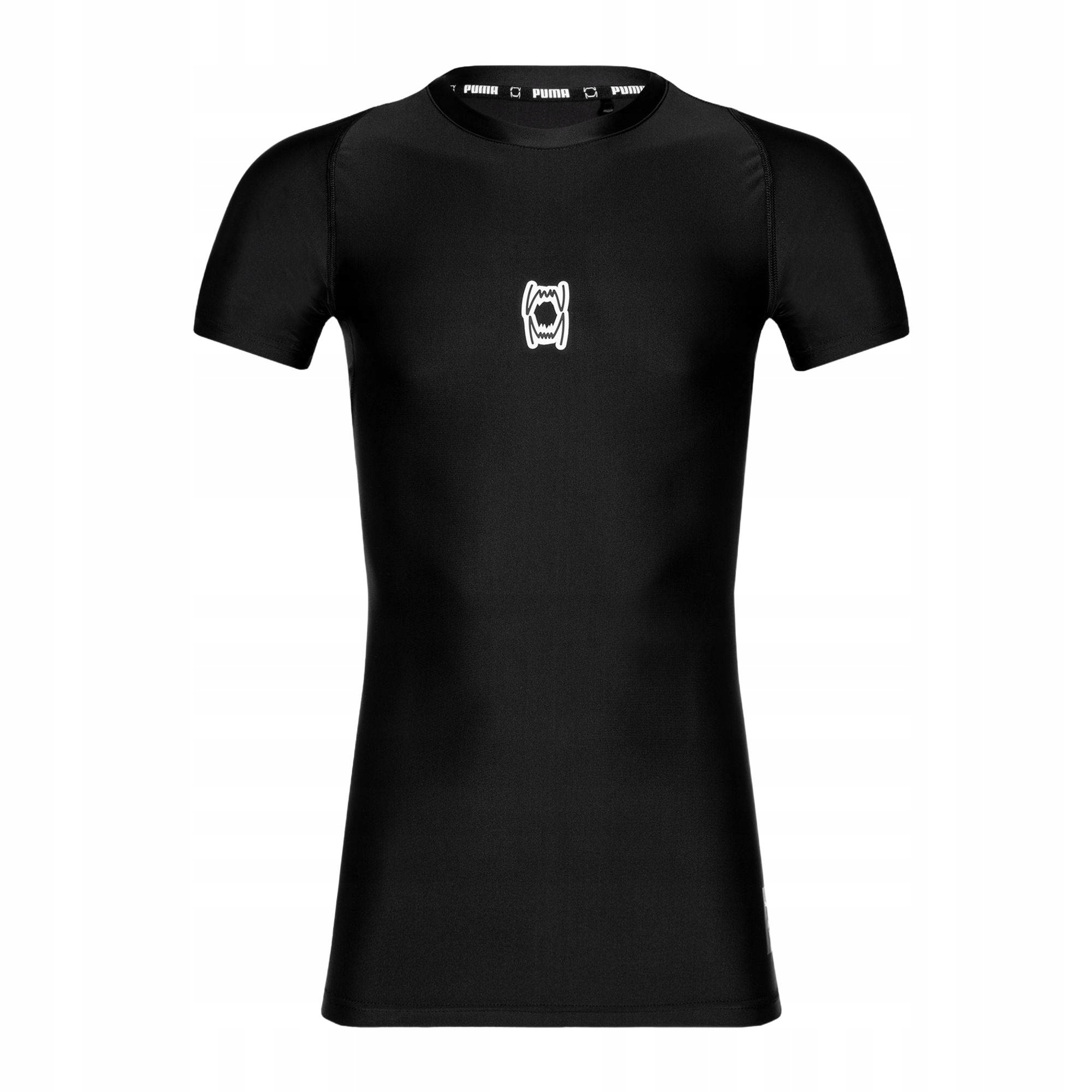 Koszulka koszykarska męska Puma Hoops Team Ss Baselayer puma black XXL