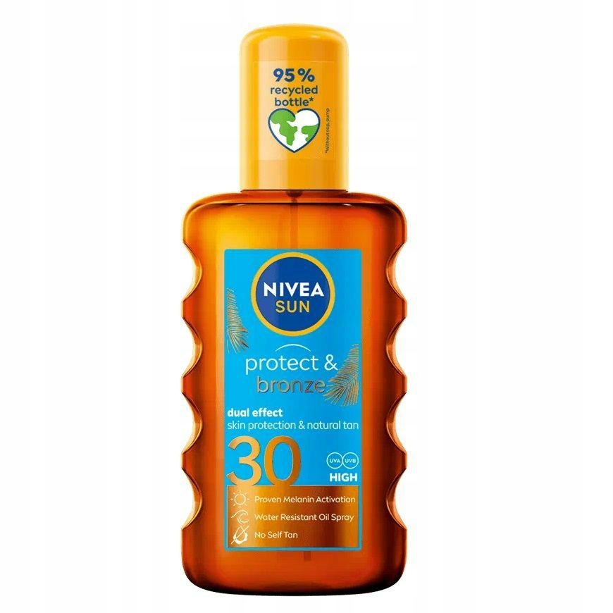 Nivea Sun Protect & Bronze opalovací balzám ve spreji aktivující opálení SPF30 200 ml