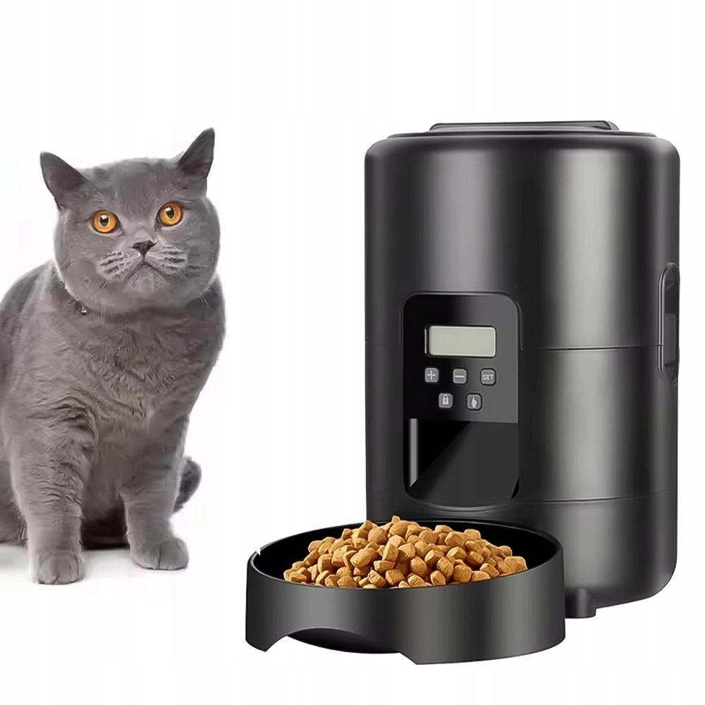 Automatyczna Karmarka 2L Dla Psa I Kota Z Podwójnym Zasilaniem