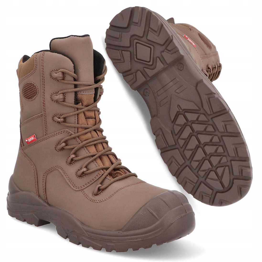 Vysoké taktické boty pro lov ryb Demar Trooper X 46 hnědé