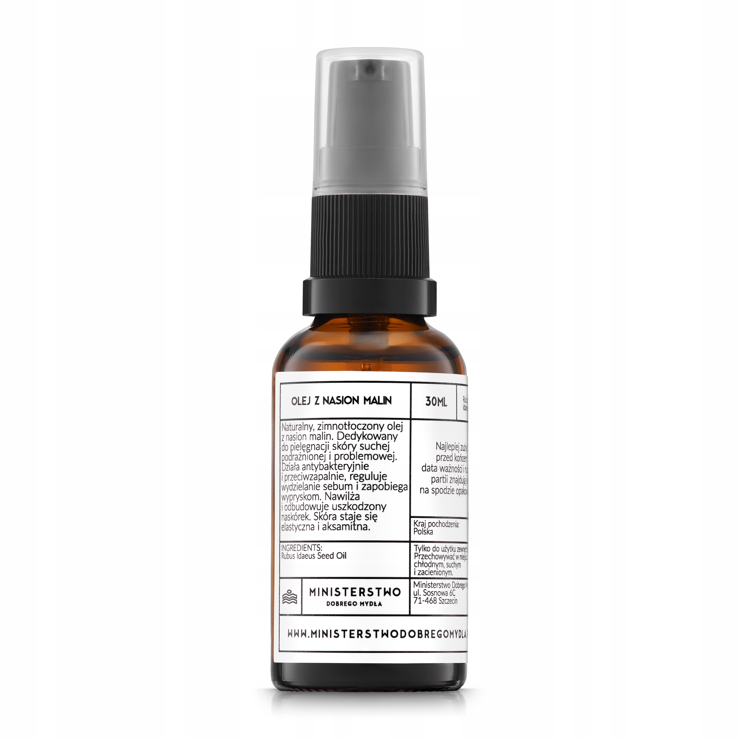 Olejek z nasion malin Ministerstwo Dobrego Mydła
