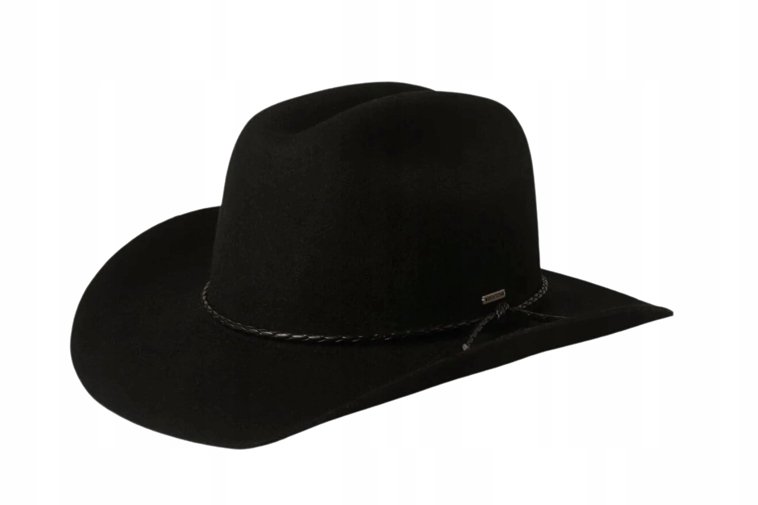 Unisexový elegantní klobouk Brixton vlněný, černý, elegantní, vel. M 58 cm