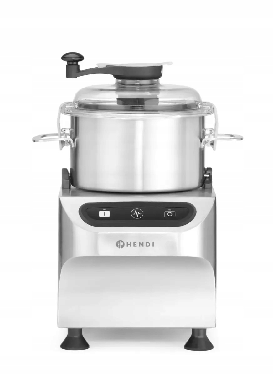 Kuter, Hendi, Profi Line, 5 kg, stříbrný, 230V/800W, 377x350x(H)520mm