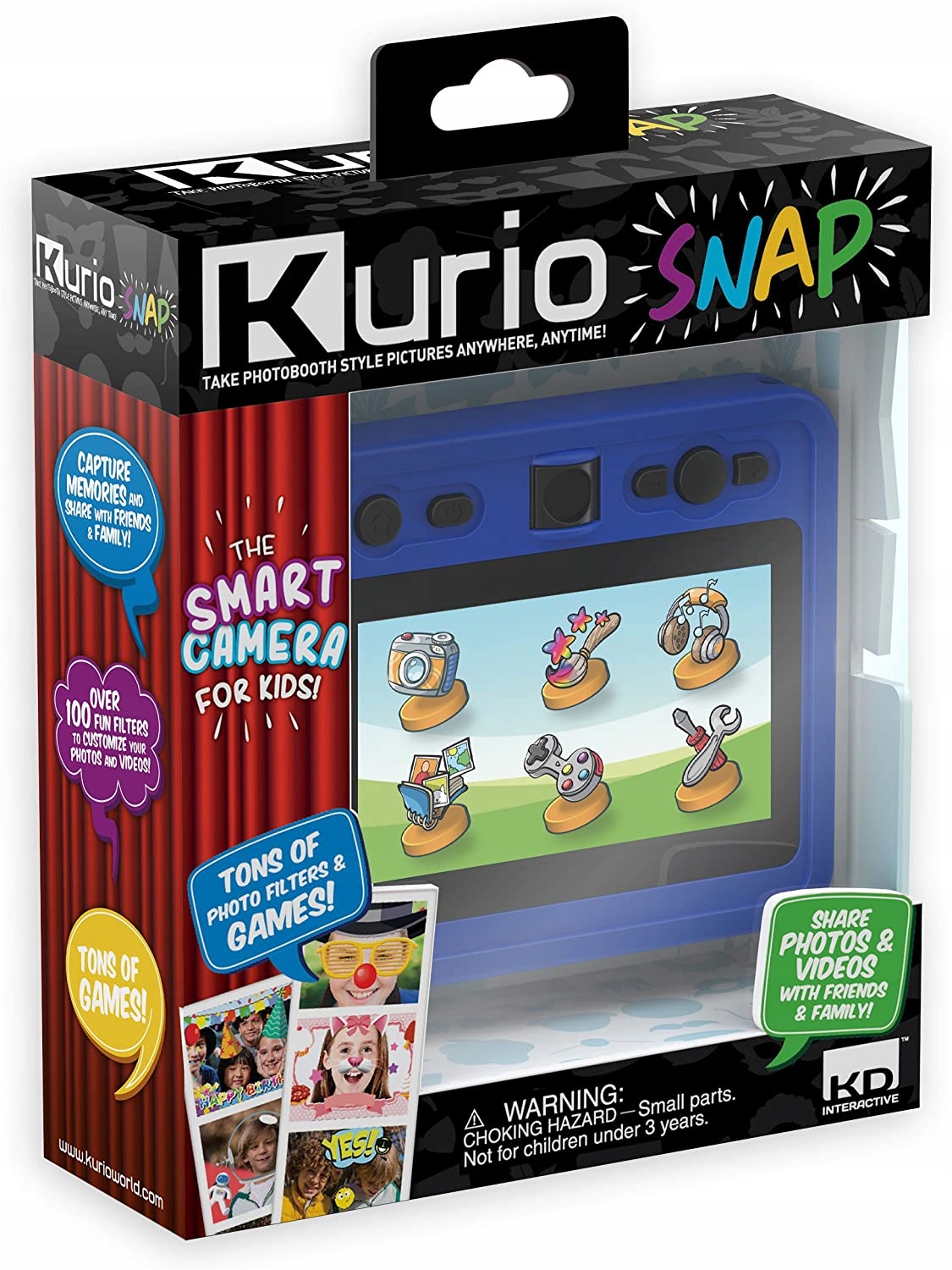 

Kurio Snap Aparat Do Selfie Fotobudka 3 Gry