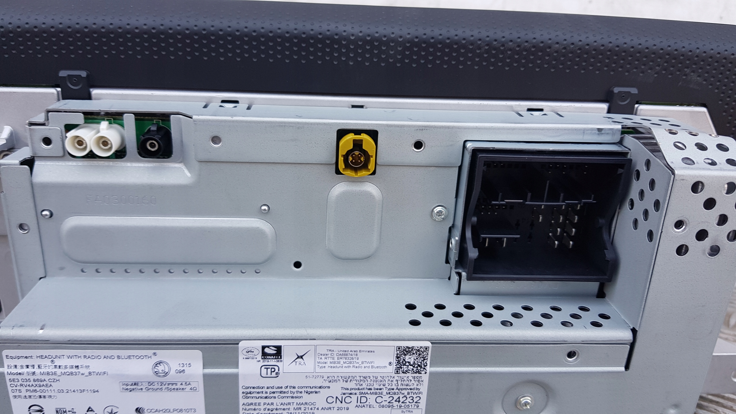 SKODA OCTAVIA IV RADIO 5E3035869B