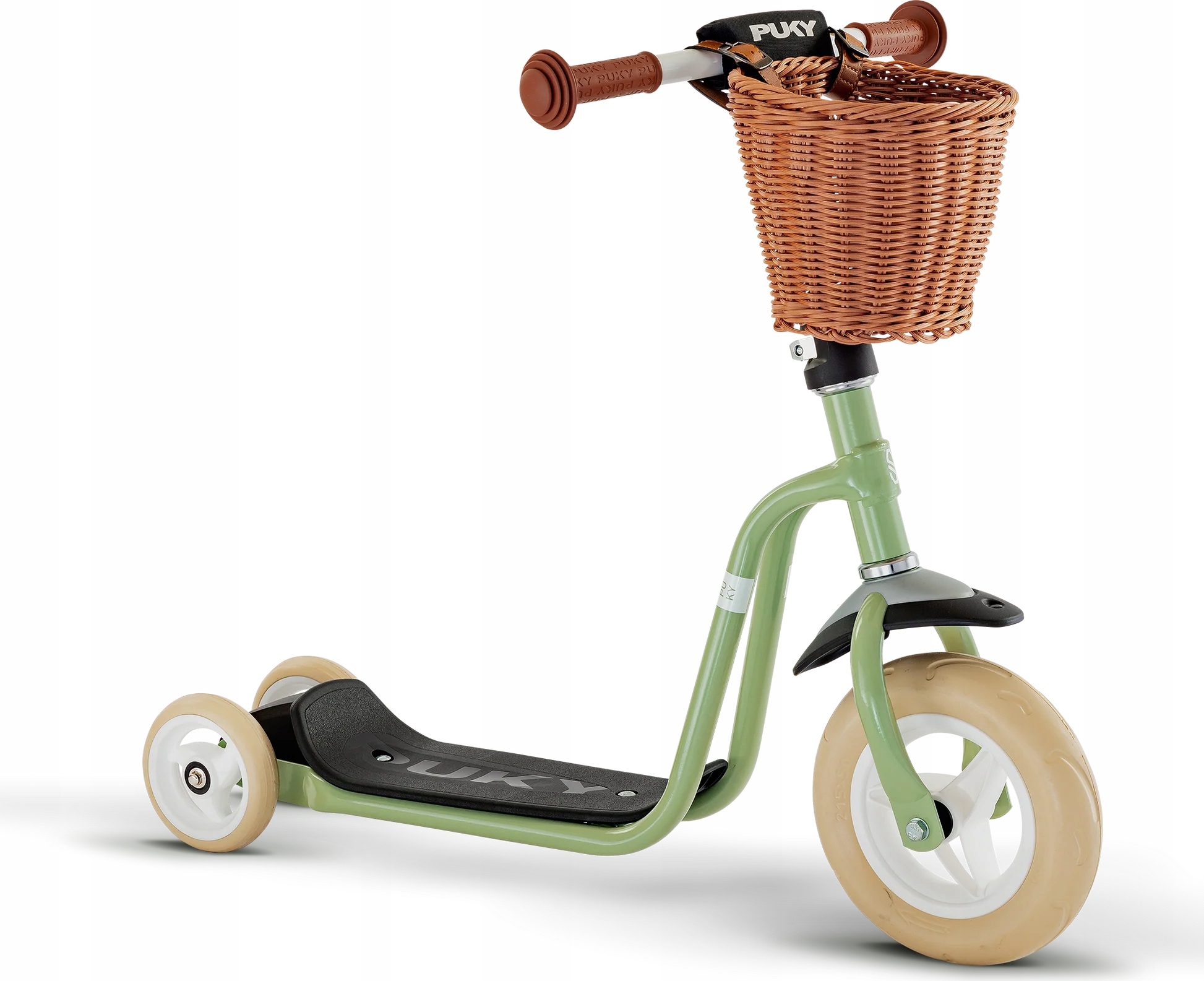 Hulajnoga dziecięca Puky Retro R1 Classic zielona