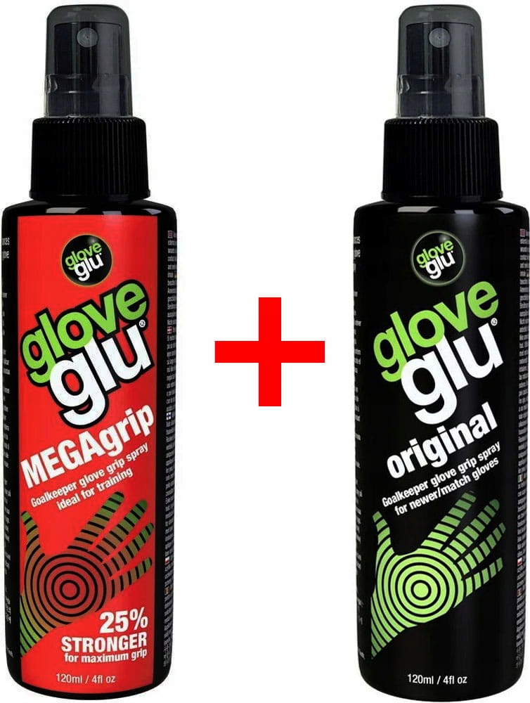 Zestaw: Klej do rękawic bramkarskich Glove Glu MEGAgrip Original 2x 120ml
