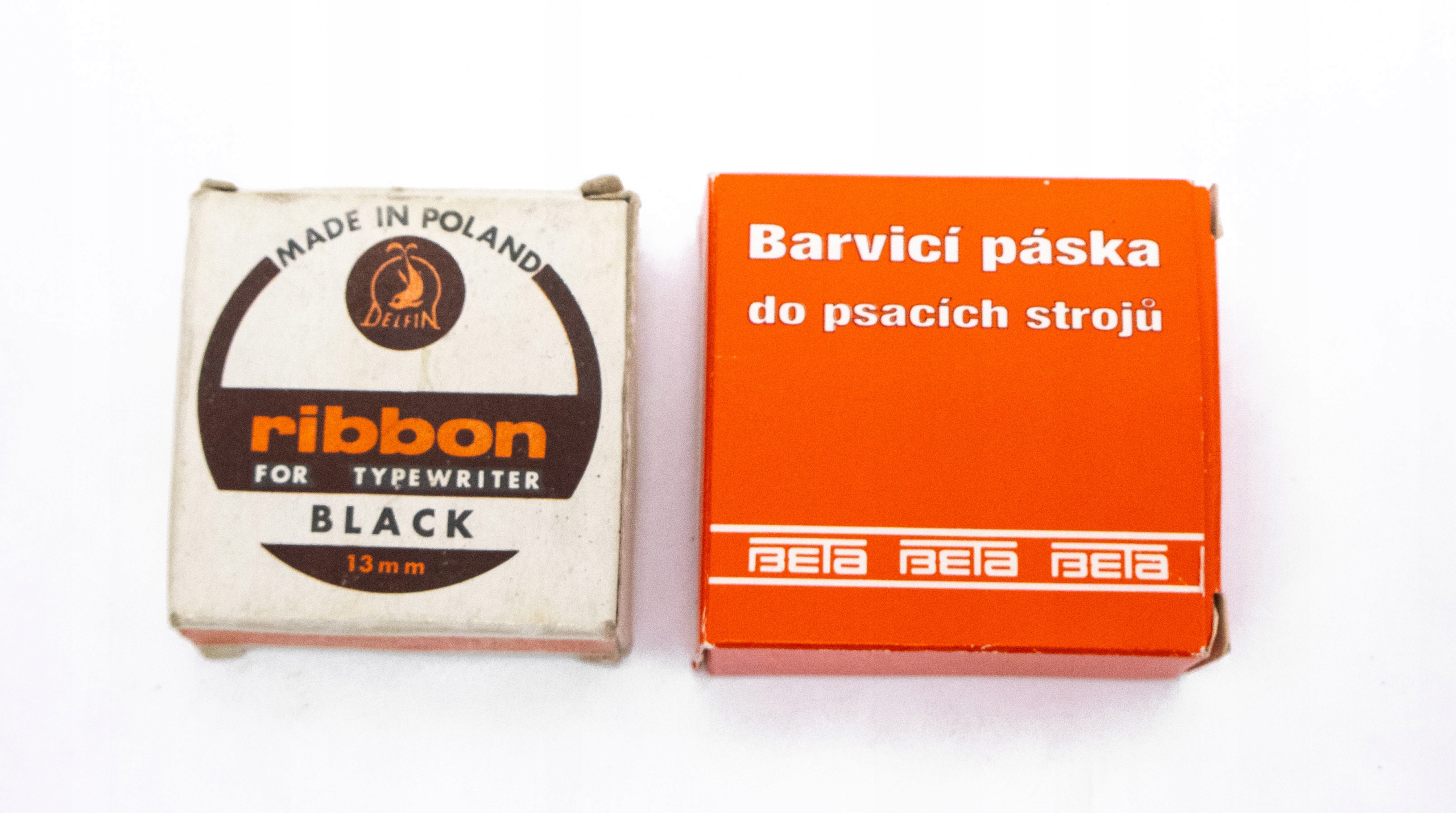 НАБОР СТАРЫХ КРАСЯЩИХ ЛЕНТ ДЛЯ ПИШУЩЕЙ МАШИНКИ