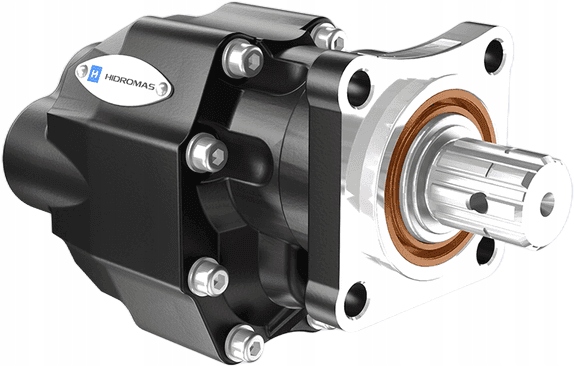 Ozubená hydraulická olejová pumpa 82 l pro sklápění, Hds, dvousměrná tryska
