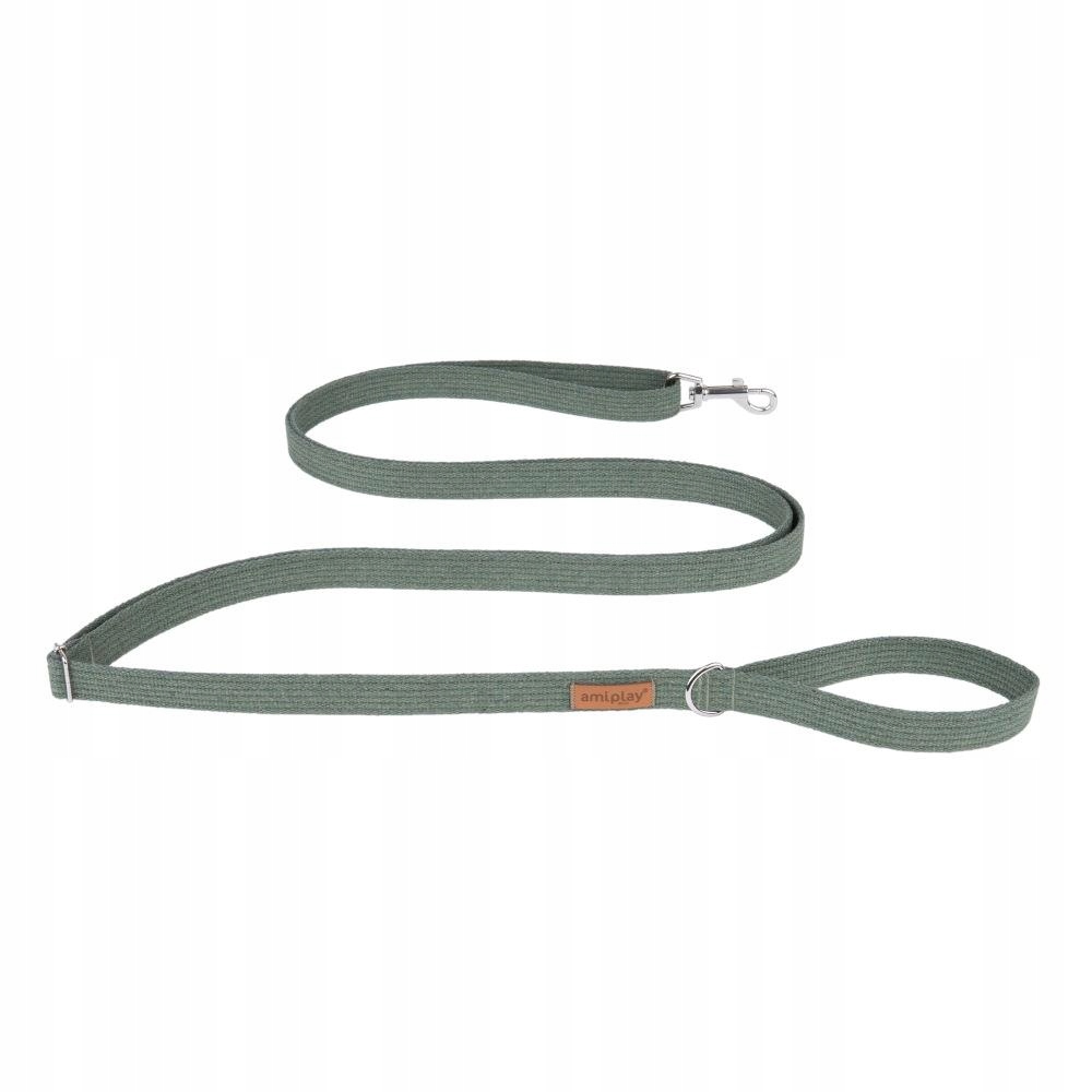 

Amiplay Cotton smycz Easy Fix khaki rozmiar M