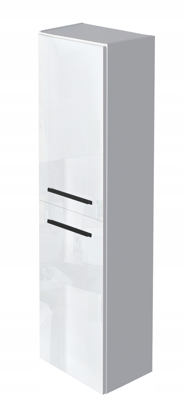 

Słupek Wisząca Szafka Łazienkowa 140 CM Połysk