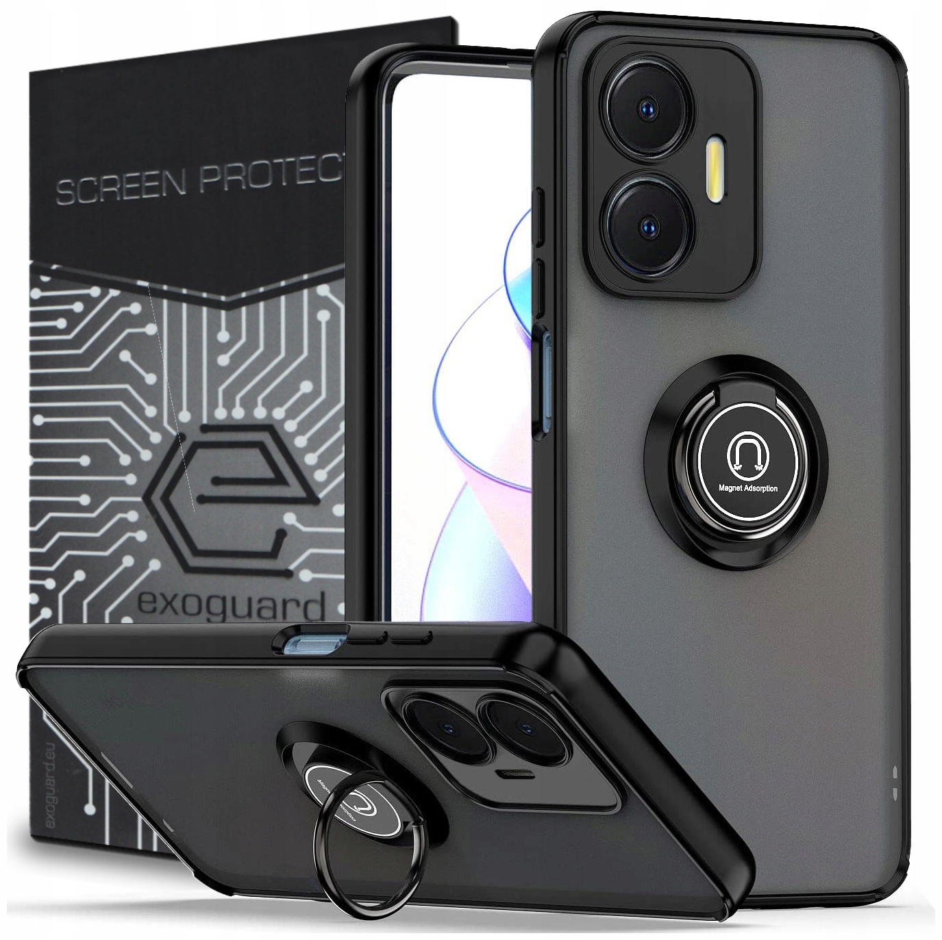 

Case Etui Pancerne Obudowa+szkło do Realme C55
