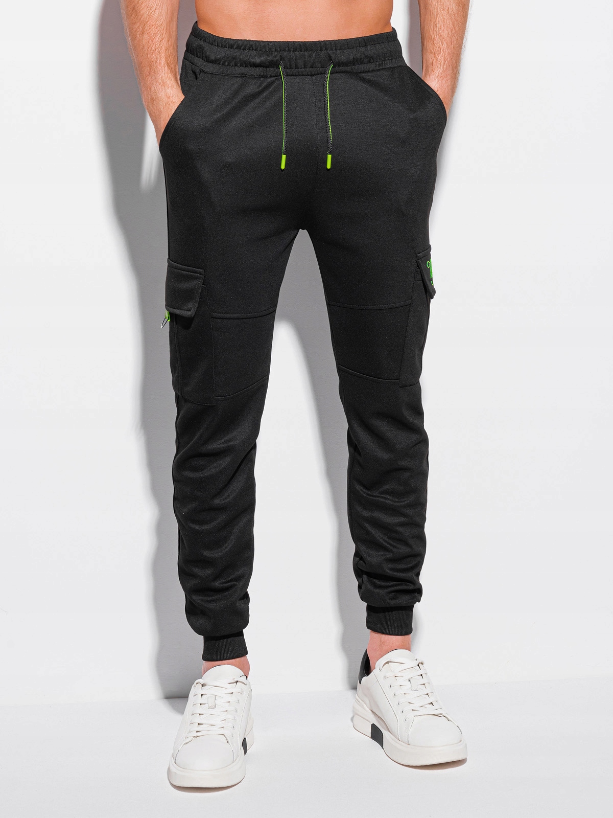 

Spodnie męskie dresowe 1192P czarne XL