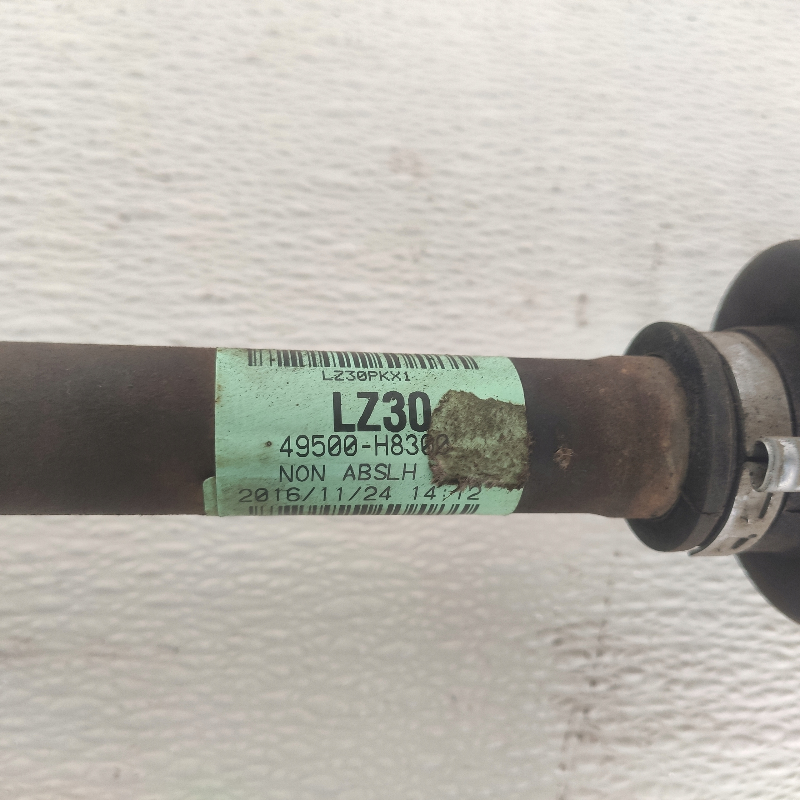 KIA RIO IV 2017>2023 1.4 16V semi-axis left 49500-H8300