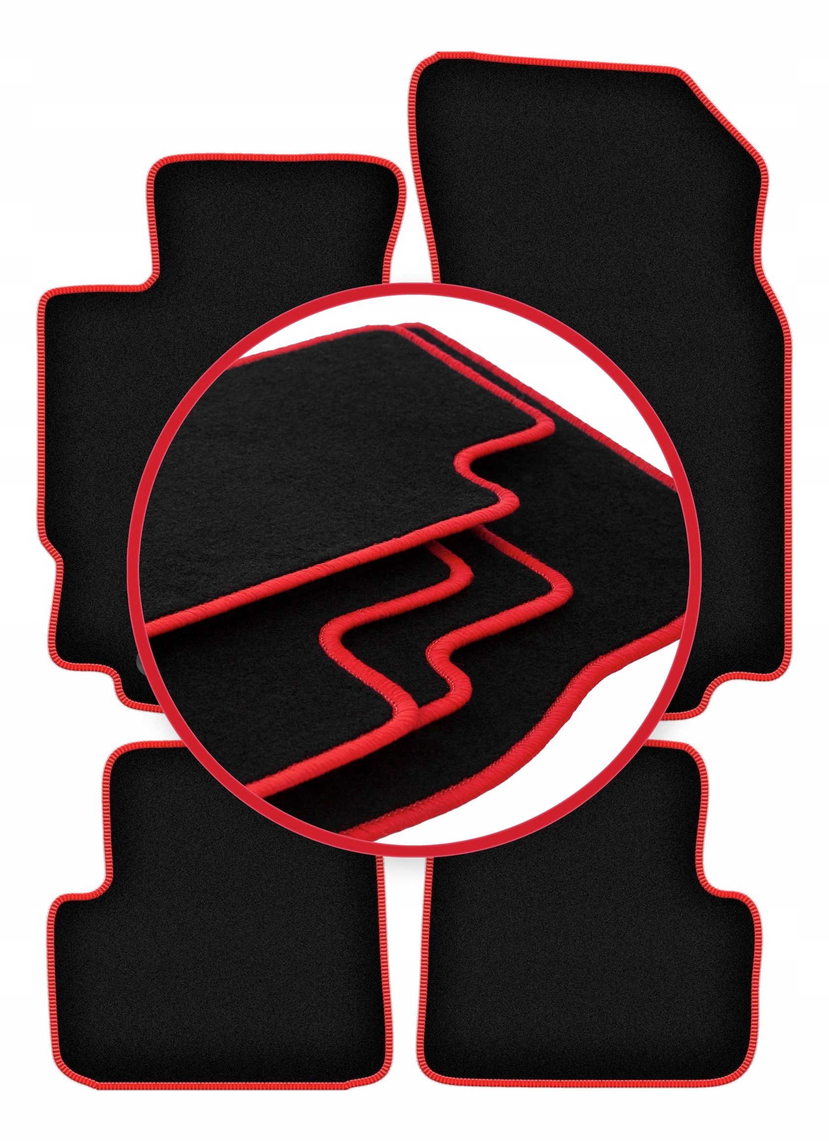 Autokoberce velurové Lux pro Peugeot 406 sedan, kombi, break (1995-)