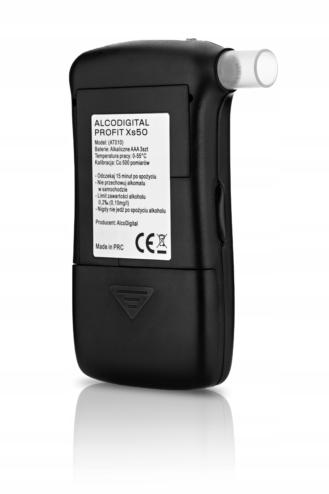 Alkomat elektrochemiczny XS50 kalibracje gratis Model XS50