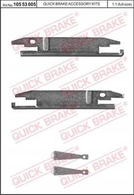 QB SAMOREGULATOR SZCZĘK HAMULCA VW FOX/POLO/UP 01- Producent części Quick Brake