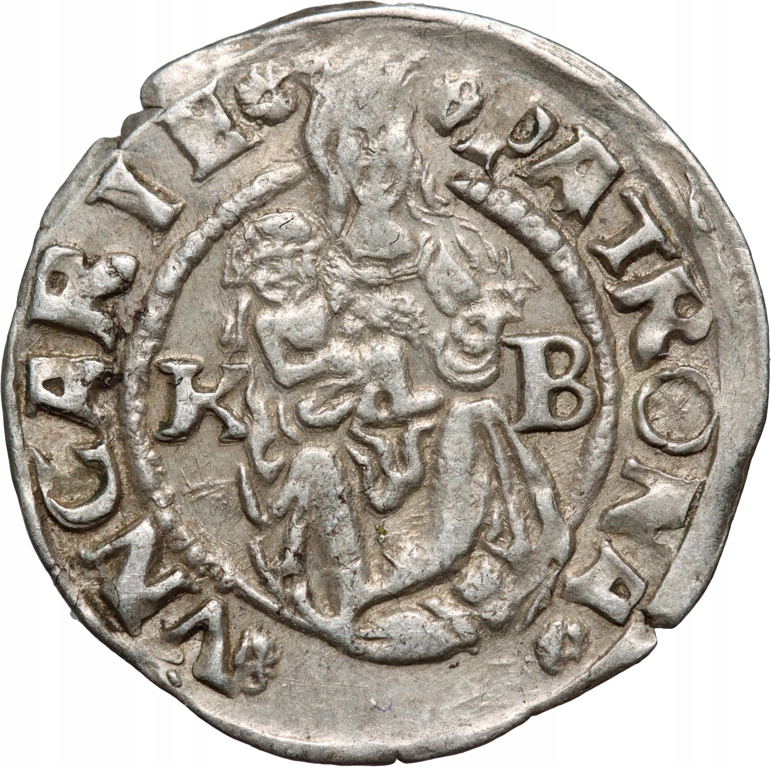 Węgry, Ferdynand I, denar 1544 KB