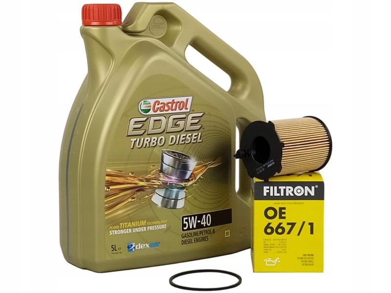 1535BD,OE667/1 - CASTROL EDGE 5W40 TD 5L + МАСЛЯНИЙ ФІЛЬТР OE667/1